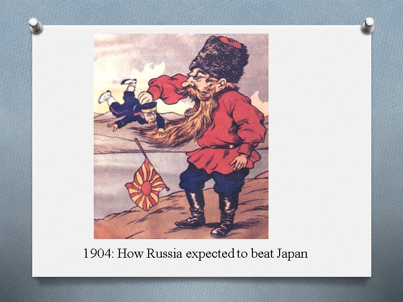 1904: How Russia expected to beat Japan